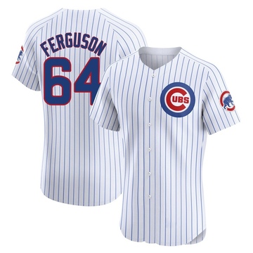 White Elite Tyler Ferguson Men's Chicago Cubs Home Jersey