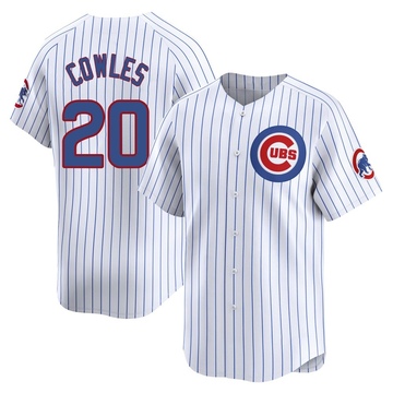 White Limited Ben Cowles Men's Chicago Cubs Home Jersey