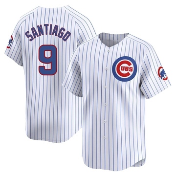 White Limited Benito Santiago Men's Chicago Cubs Home Jersey