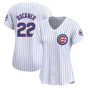 White Limited Bill Buckner Women's Chicago Cubs Home Jersey