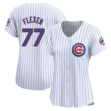 White Limited Chris Flexen Women's Chicago Cubs Home Jersey