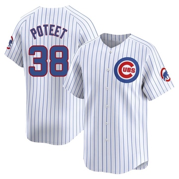 White Limited Cody Poteet Men's Chicago Cubs Home Jersey