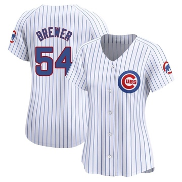 White Limited Colten Brewer Women's Chicago Cubs Home Jersey