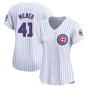 White Limited Hoby Milner Women's Chicago Cubs Home Jersey