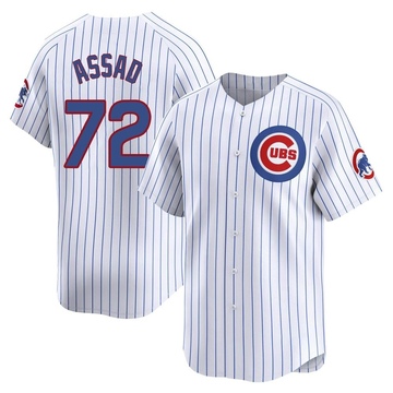 White Limited Javier Assad Youth Chicago Cubs Home Jersey