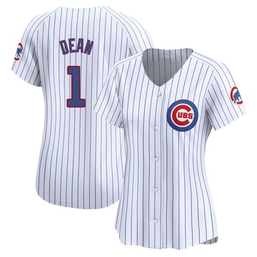 White Limited Justin Dean Women's Chicago Cubs Home Jersey