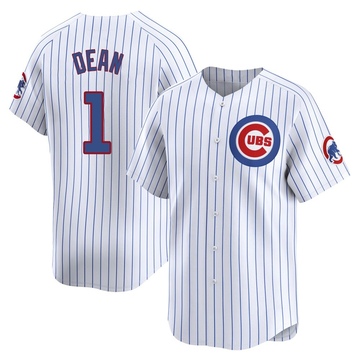 White Limited Justin Dean Youth Chicago Cubs Home Jersey