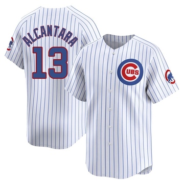 White Limited Kevin Alcantara Men's Chicago Cubs Home Jersey