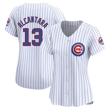 White Limited Kevin Alcantara Women's Chicago Cubs Home Jersey