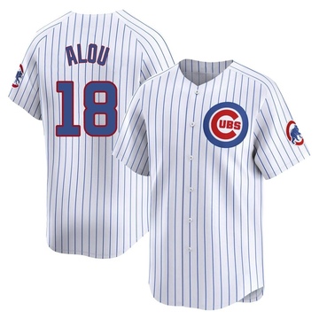 White Limited Moises Alou Youth Chicago Cubs Home Jersey