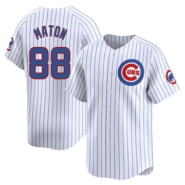 White Limited Phil Maton Men's Chicago Cubs Home Jersey