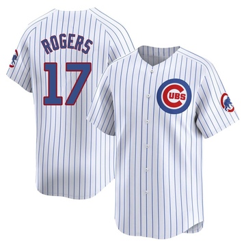 White Limited Taylor Rogers Men's Chicago Cubs Home Jersey
