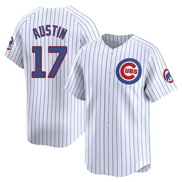 White Limited Tyler Austin Men's Chicago Cubs Home Jersey