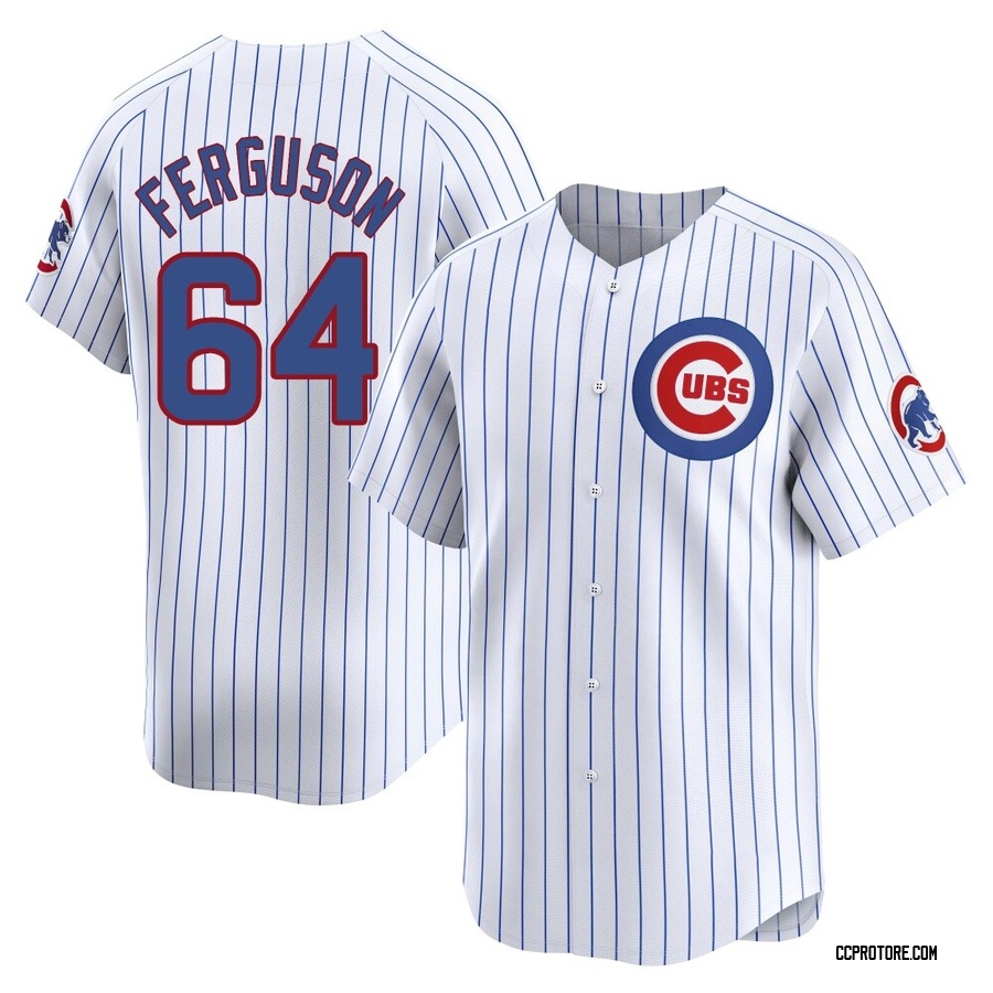 White Limited Tyler Ferguson Youth Chicago Cubs Home Jersey