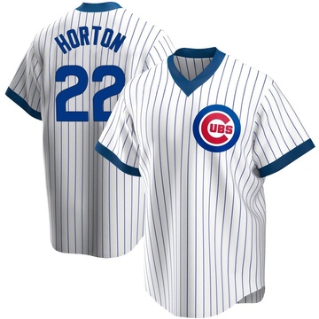 White Replica Cade Horton Men's Chicago Cubs Home Cooperstown Collection Jersey