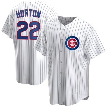 White Replica Cade Horton Men's Chicago Cubs Home Jersey