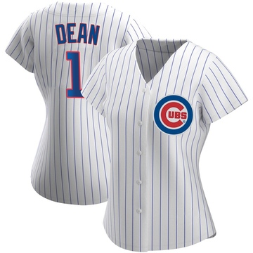 White Replica Justin Dean Women's Chicago Cubs Home Jersey