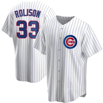 White Replica Ryan Rolison Youth Chicago Cubs Home Jersey